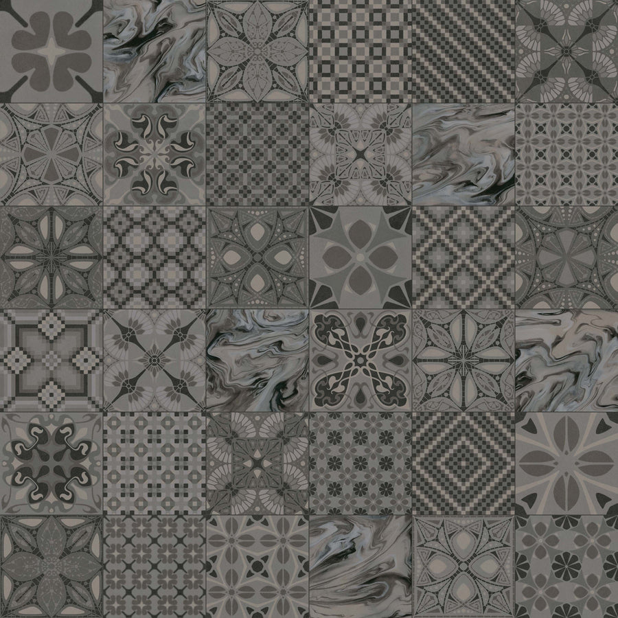 Tassel Grafito 20x20 CM Klinker - KakelExpress