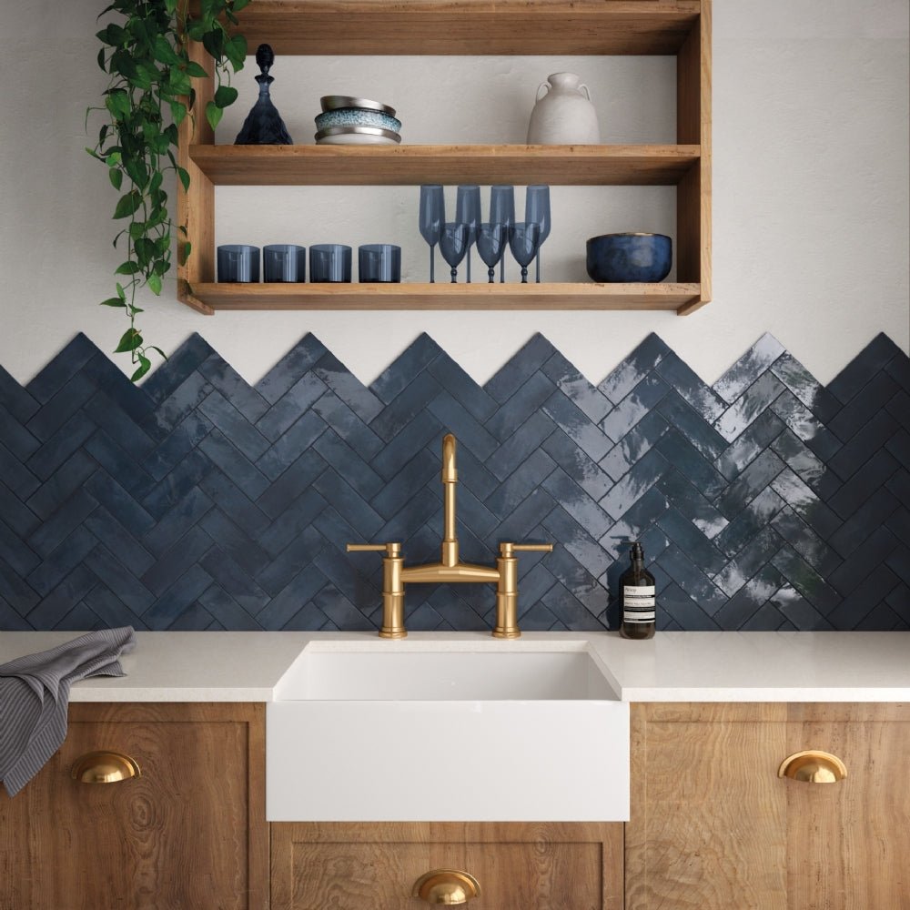 Fiskbensmönster - KakelExpress