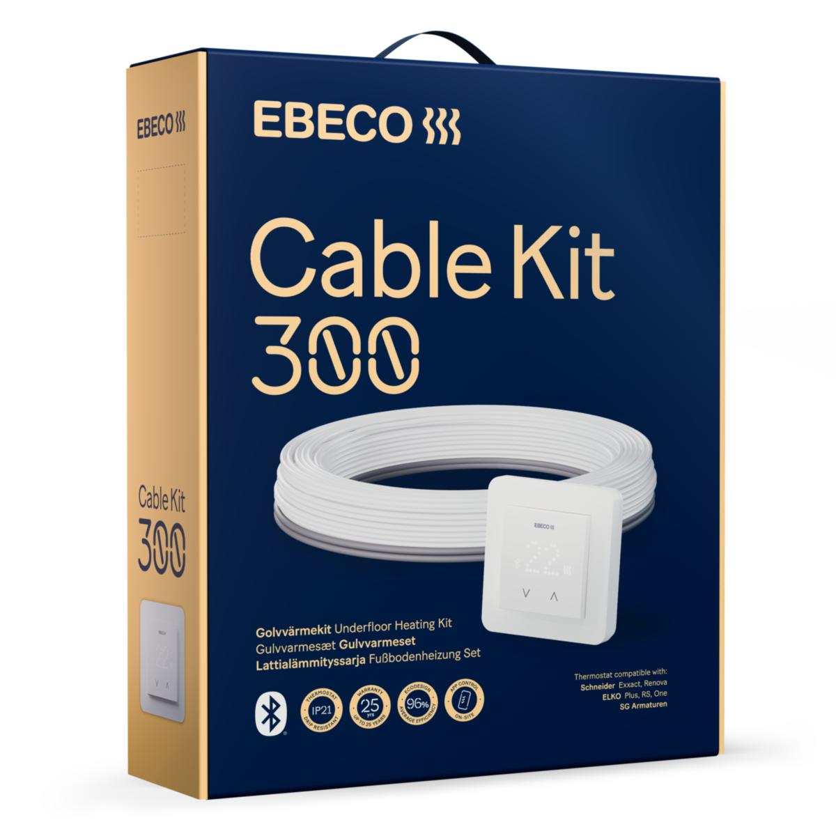 Golvvärmekit EBECO Cable kit 300 - EBECO - KakelExpress