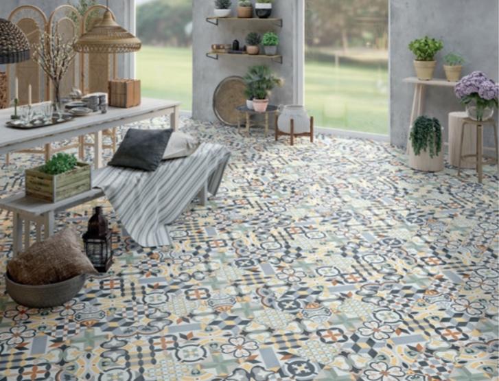 Marockanskt mönstrade kakel/klinker - KakelExpress