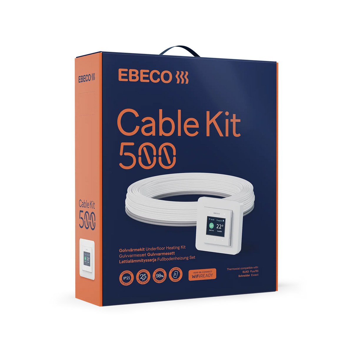 Golvvärmekit EBECO Cable kit 500