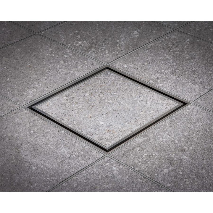 Golvbrunnssil Tile In Frame 200 Granit