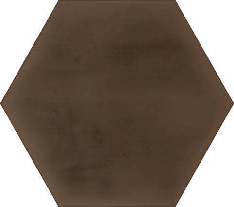 Hexagono Figuli Brown 15x17 CM Klinker