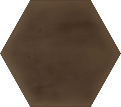 Hexagono Figuli Brown 15x17 CM Klinker