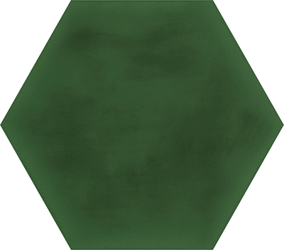 Hexagono Figuli Green 15x17 CM Klinker