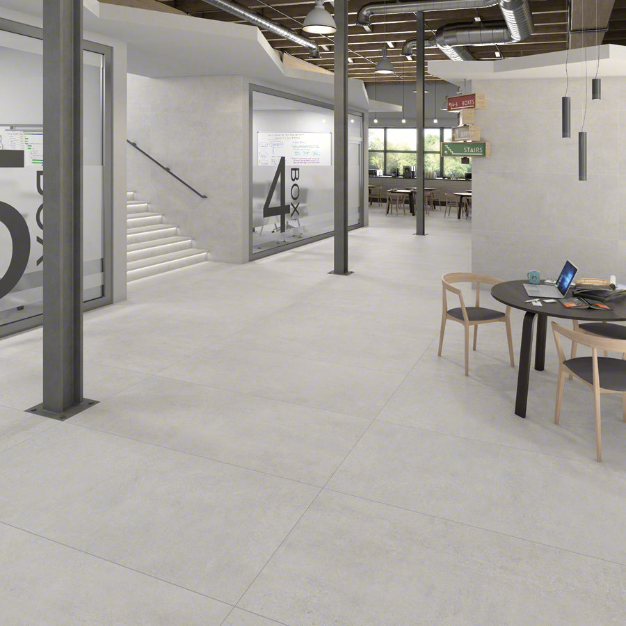 Nassau-R Gris Matt Rect. 80x80 CM Klinker