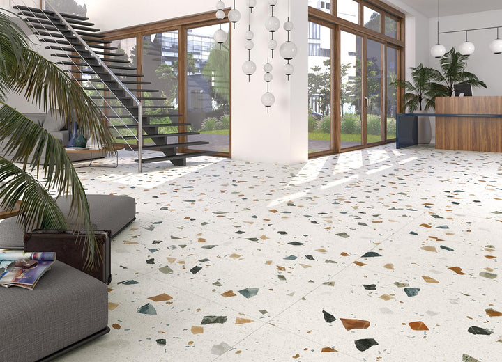 Stracciatella-R Nacar Matt Rect. 80x80 CM Klinker