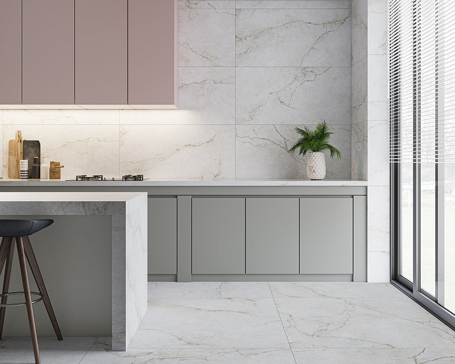 Calacatta Gold Matt Rect. 60x60 CM Klinker - KakelExpress