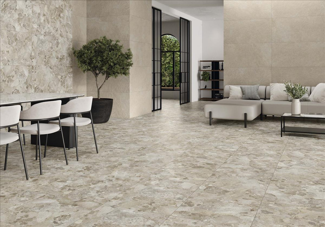 Rocca Natural Matt Rect. 60x60 CM Klinker