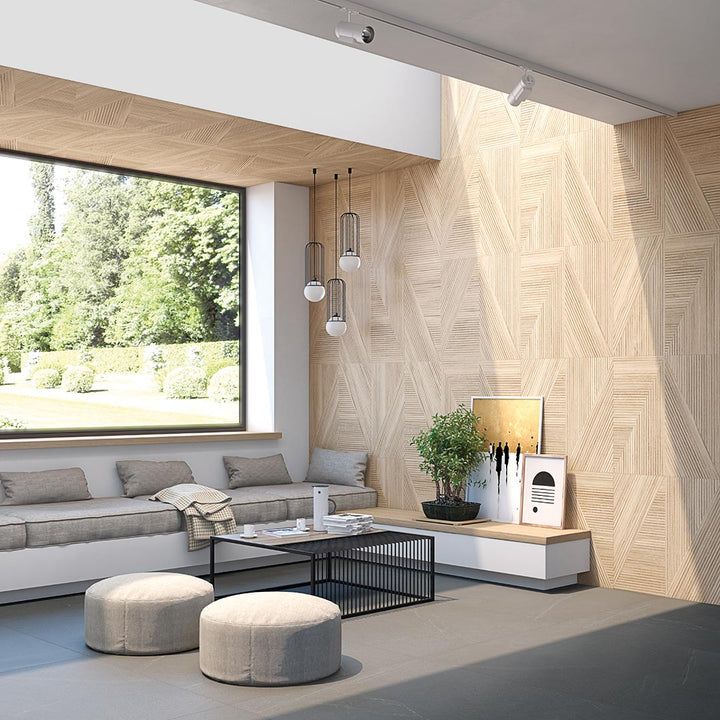 Vail-R Natural Matt Rect. 80x80 CM Klinker