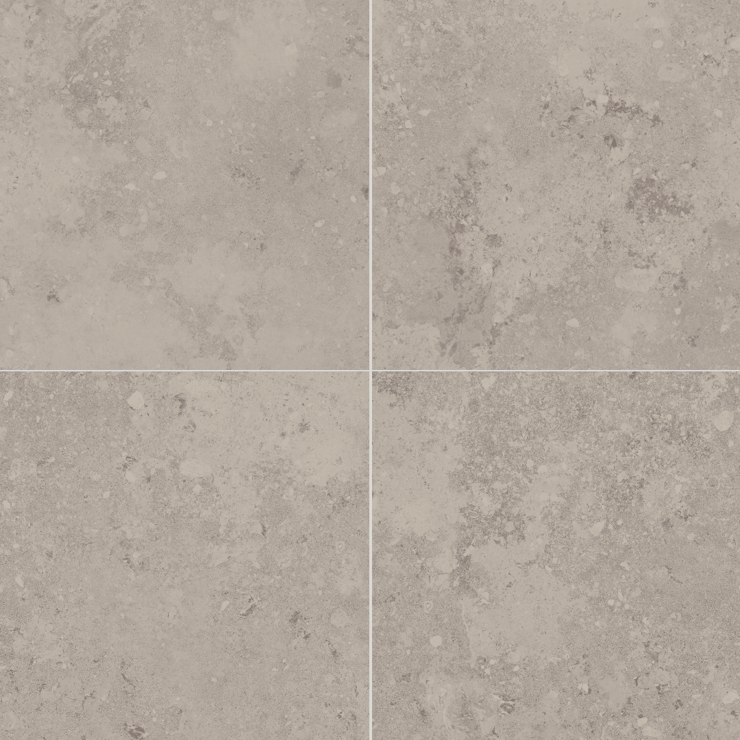 Borgholm Kalksten Taupe Matt Rect. 60x60 CM Klinker - Trendi Kakel - KakelExpress