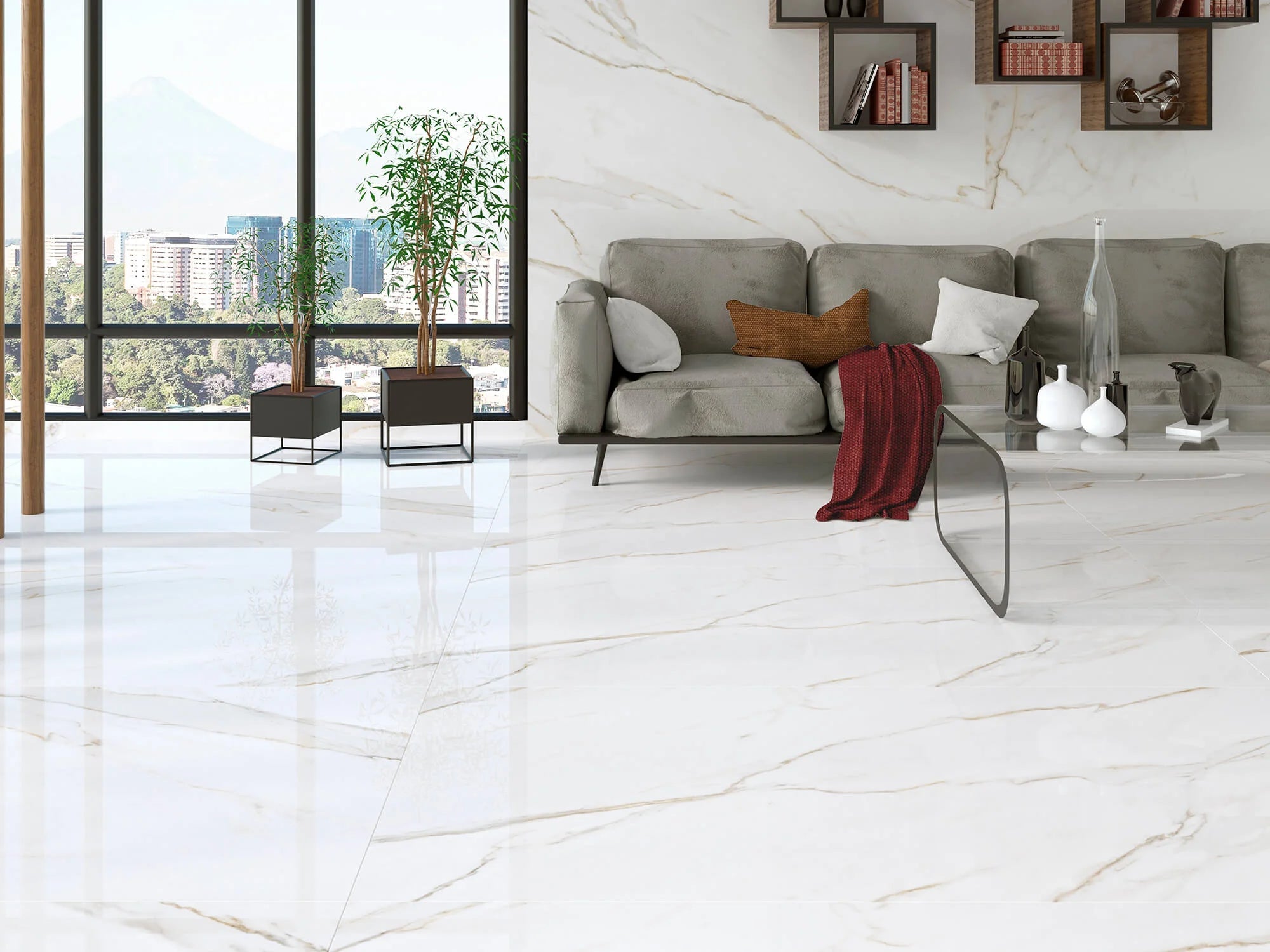 Calacatta Gold Blank Rect. 60x60 CM Klinker - Trendi Kakel - KakelExpress