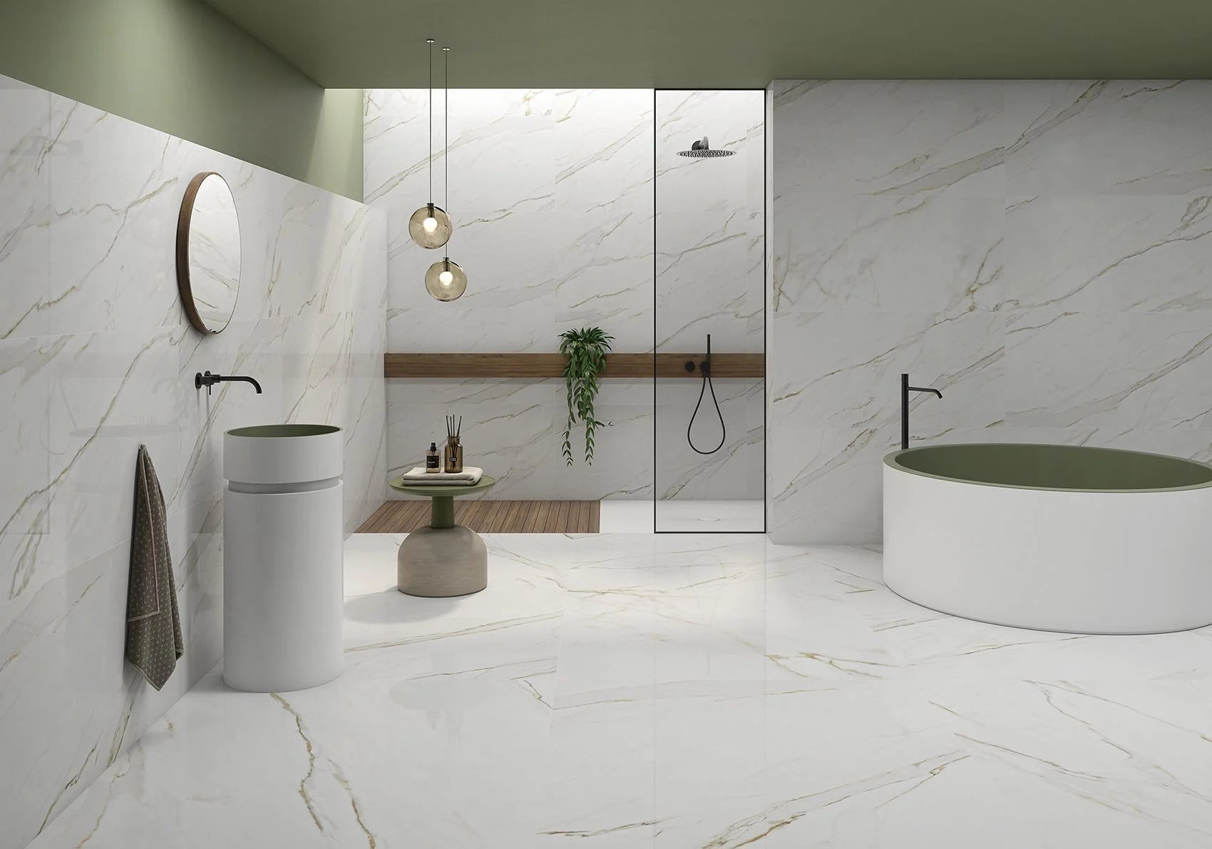 Calacatta Gold Blank Rect. 60x60 CM Klinker - Trendi Kakel - KakelExpress
