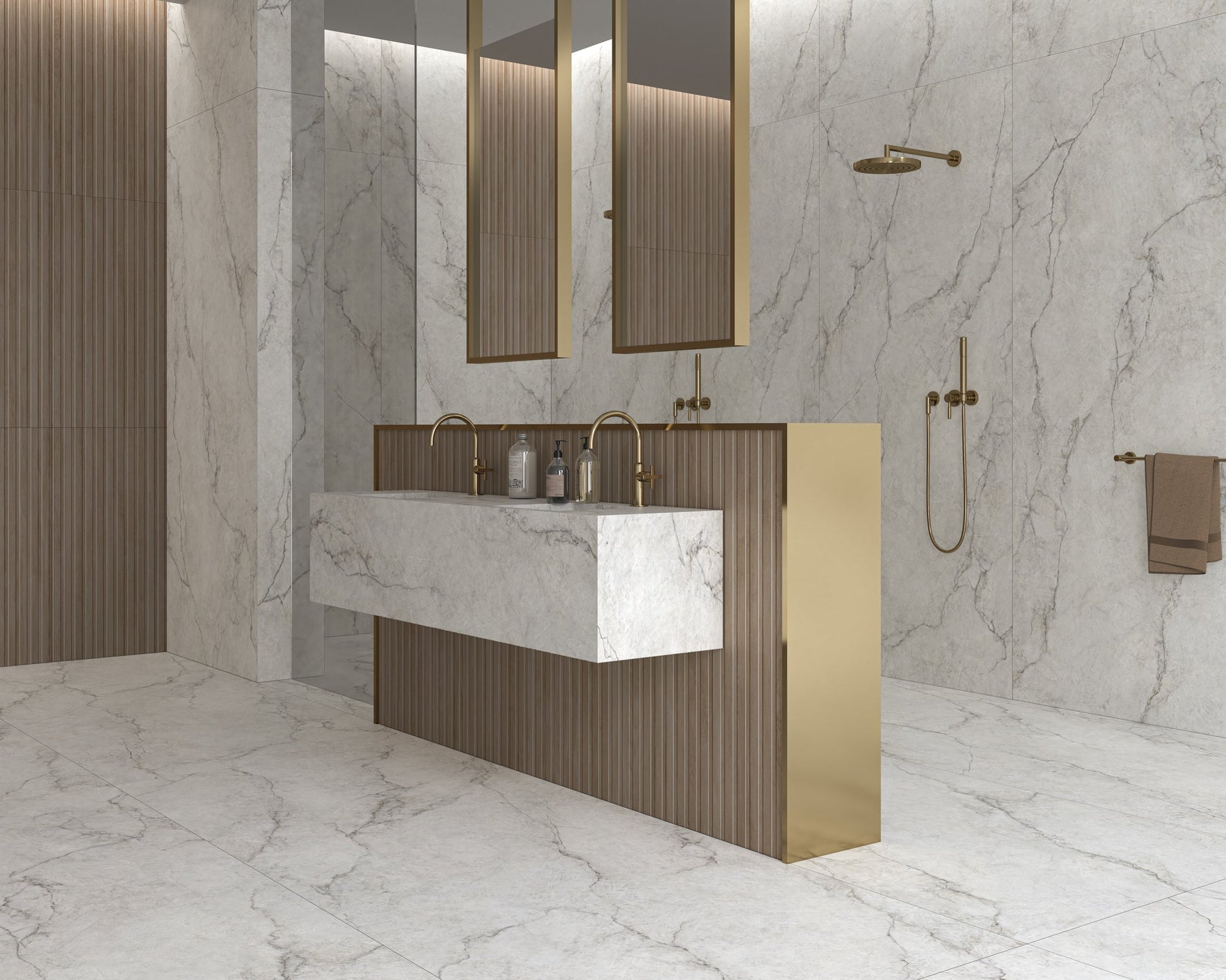 Calacatta Natural Matt Rect. 60x60 CM Klinker - Trendi Kakel - KakelExpress