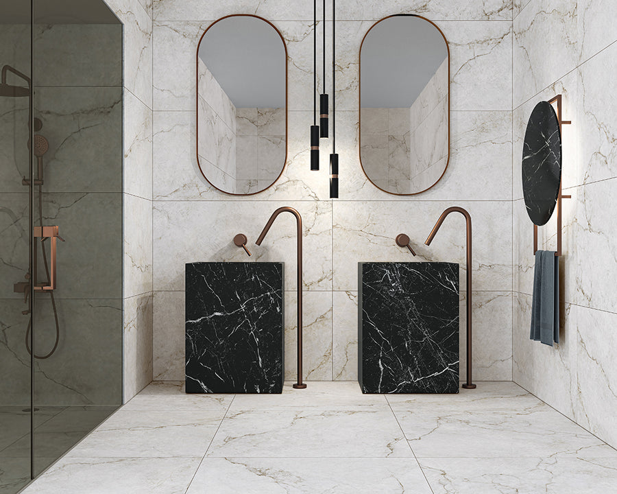 Calacatta Natural Matt Rect. 60x60 CM Klinker - KakelExpress