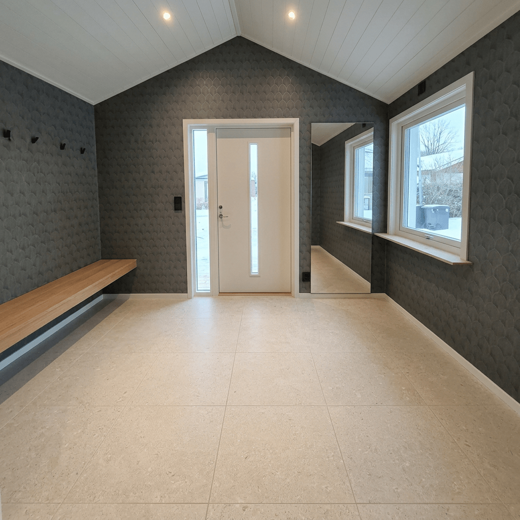 Gotland Kalk Beige Matt Rect. 60x60 CM Klinker - Trendi Kakel - KakelExpress