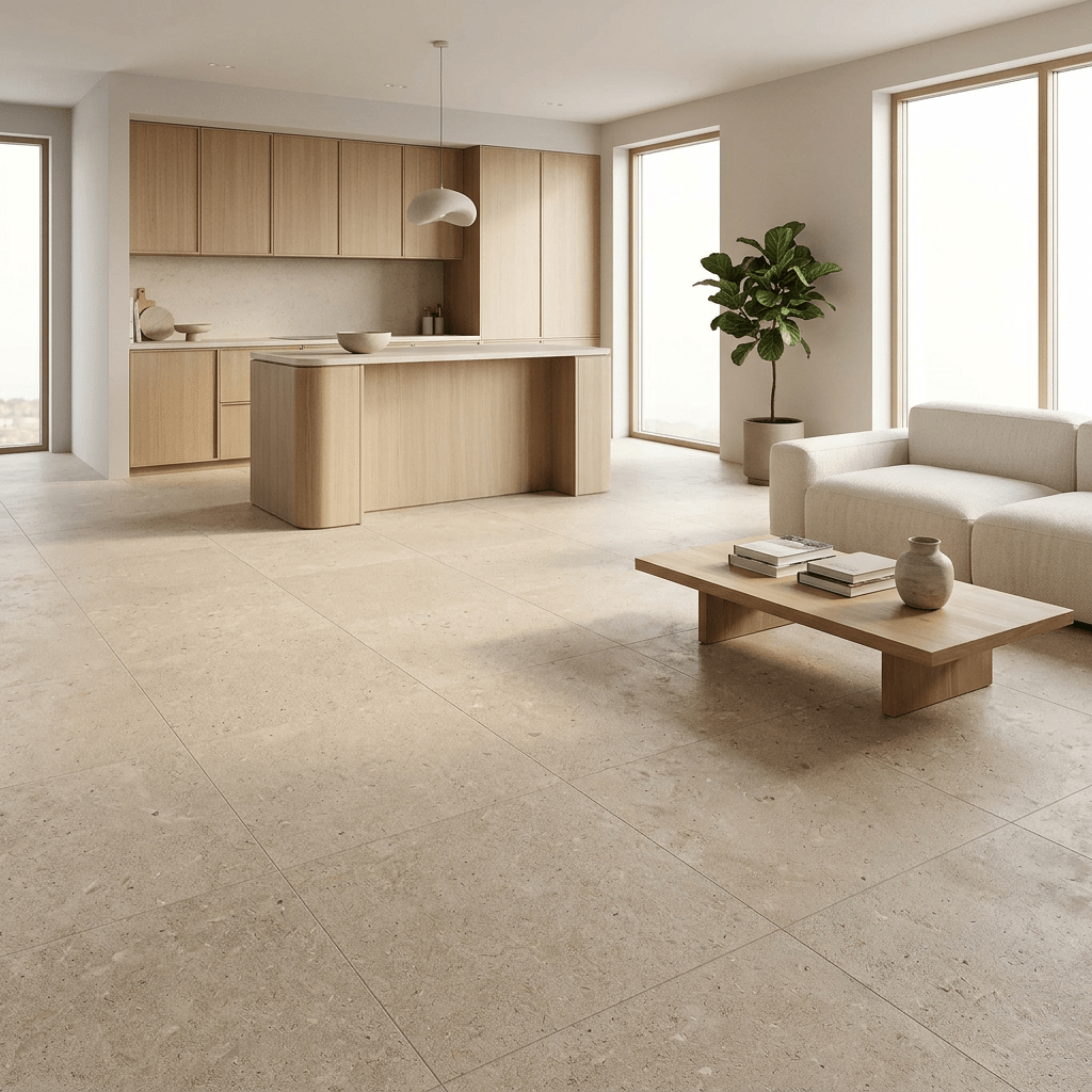 Gotland Kalk Natur Matt Rect. 60x120 CM Klinker - Trendi Kakel - KakelExpress