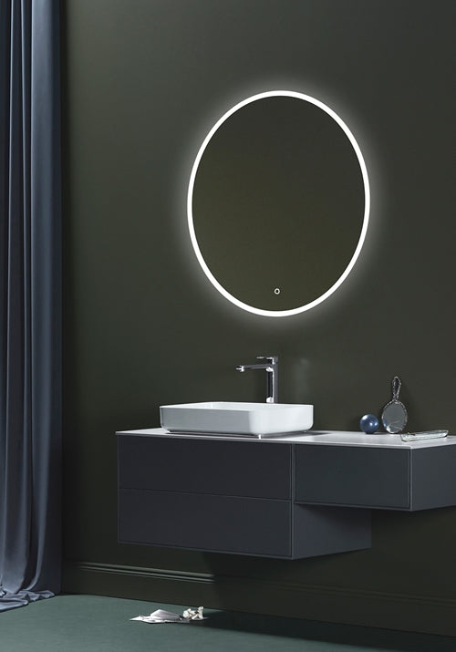 Spegel Store Round LED 1000 Hafa