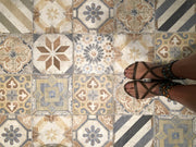 Havanna Mix Dekor 20x20 CM Klinker - Lhådös Kakel - KakelExpress