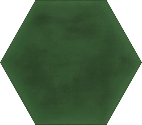 Hexagono Figuli Green 15x17 CM Klinker - Vives - KakelExpress