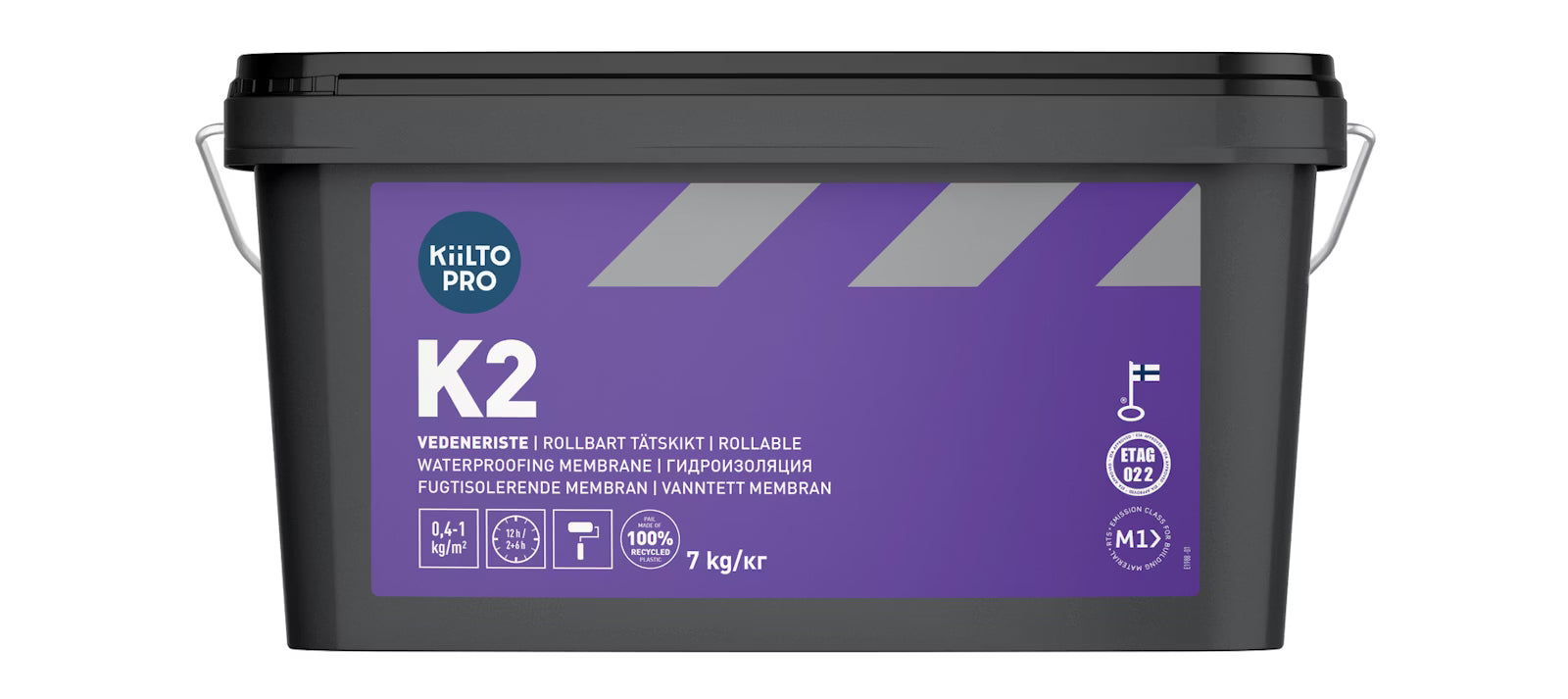 Kiilto K2 Rollbart tätskikt 7 kg