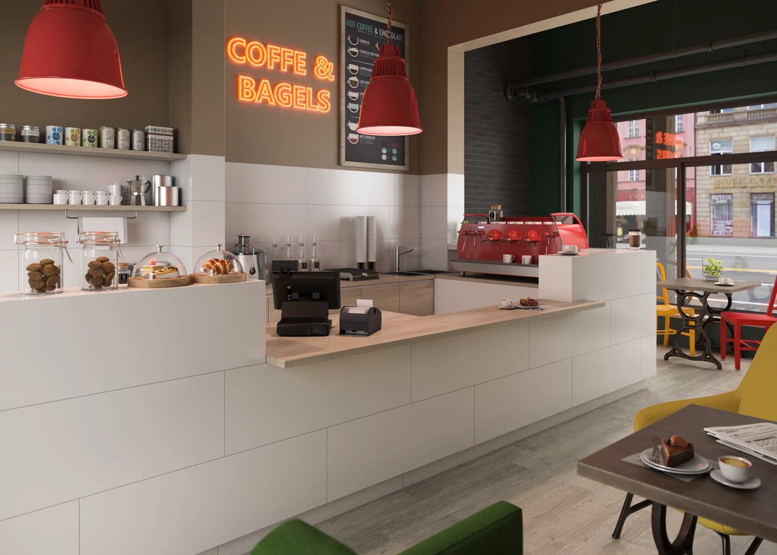 Kakel Vit Matt 25x40 CM - Trendi Kakel - KakelExpress