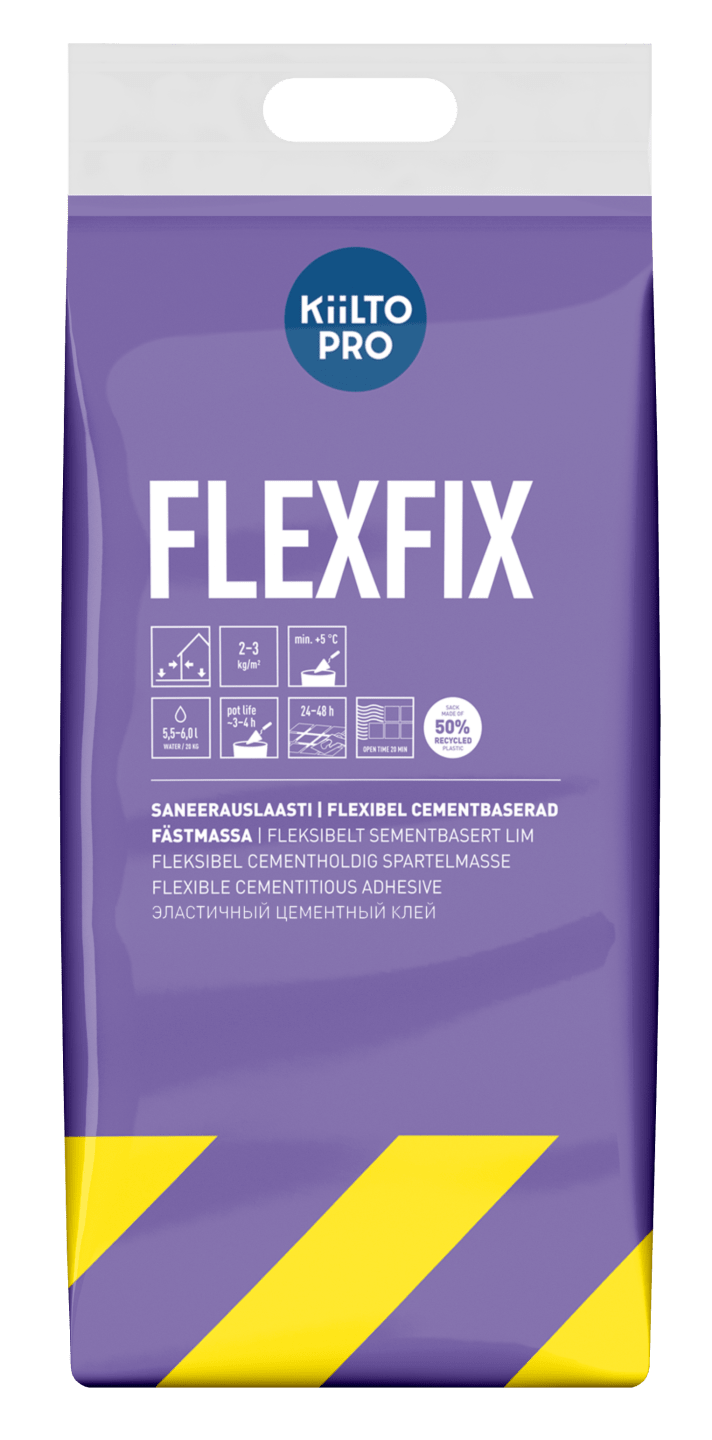 Kiilto Flexfix fästmassa 15 kg - Kiilto - KakelExpress