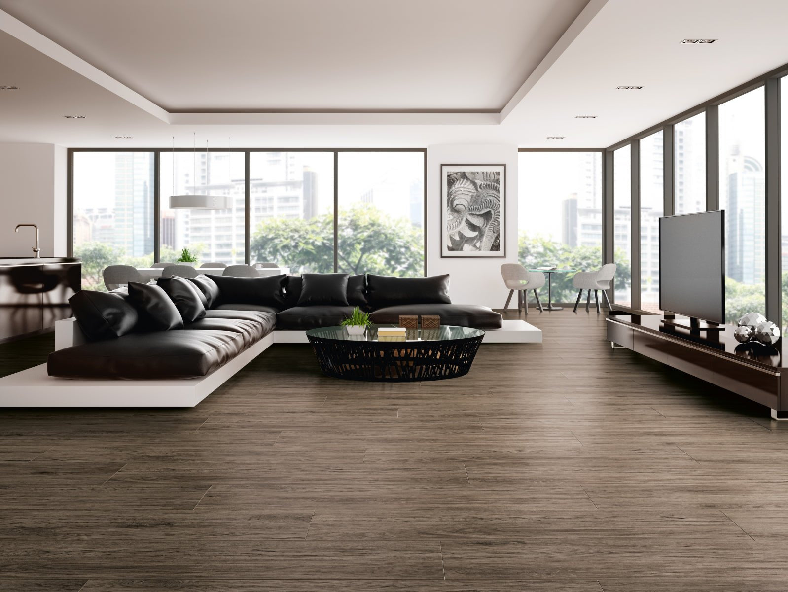 Larvic Ceniza 23x120 CM Träklinker - Trendi Kakel - KakelExpress