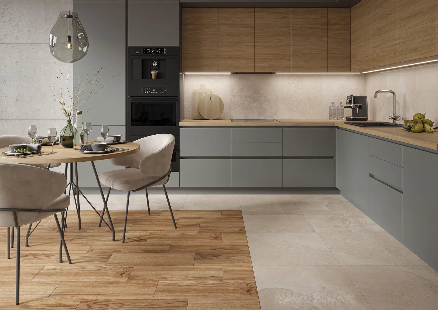 Limestone Taupe 60x60 CM Rect. Matt Klinker - Trendi Kakel - KakelExpress