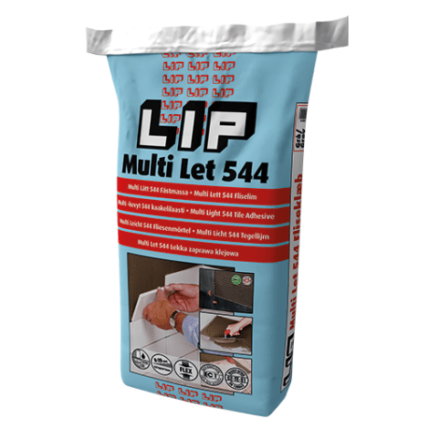 LIP Fästmassa Multi Lätt 544 15 KG - LIP - KakelExpress