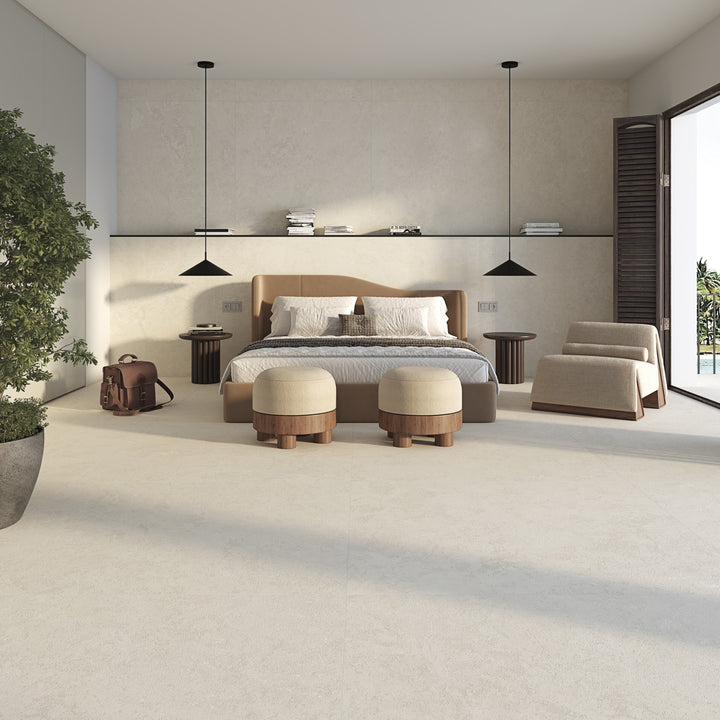 London-R Blanco Matt Rect. 80x80 CM Klinker
