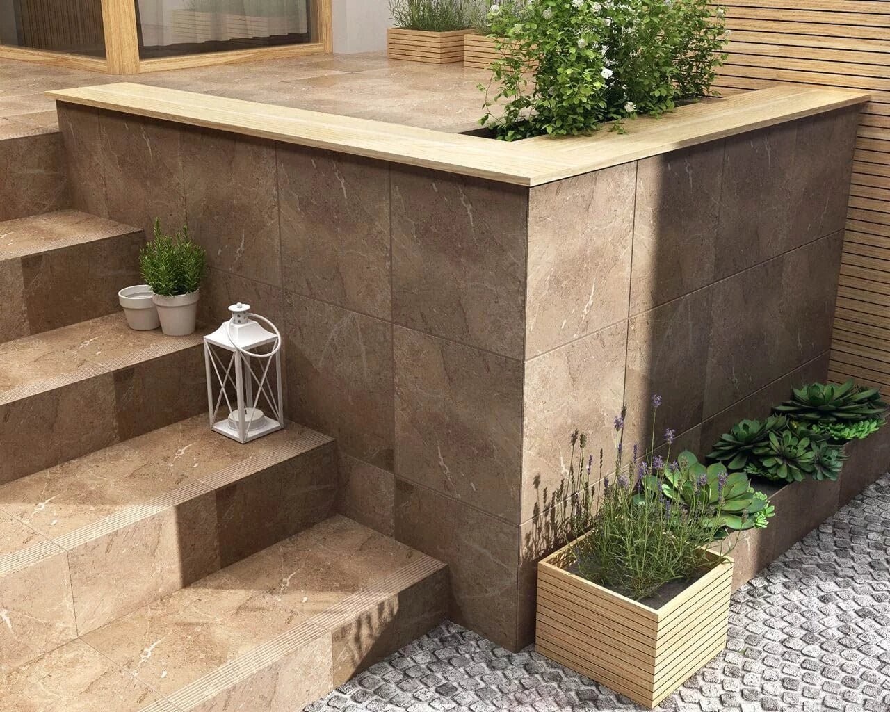 Marbles Brown 30x30 CM Klinker - Trendi Kakel - KakelExpress