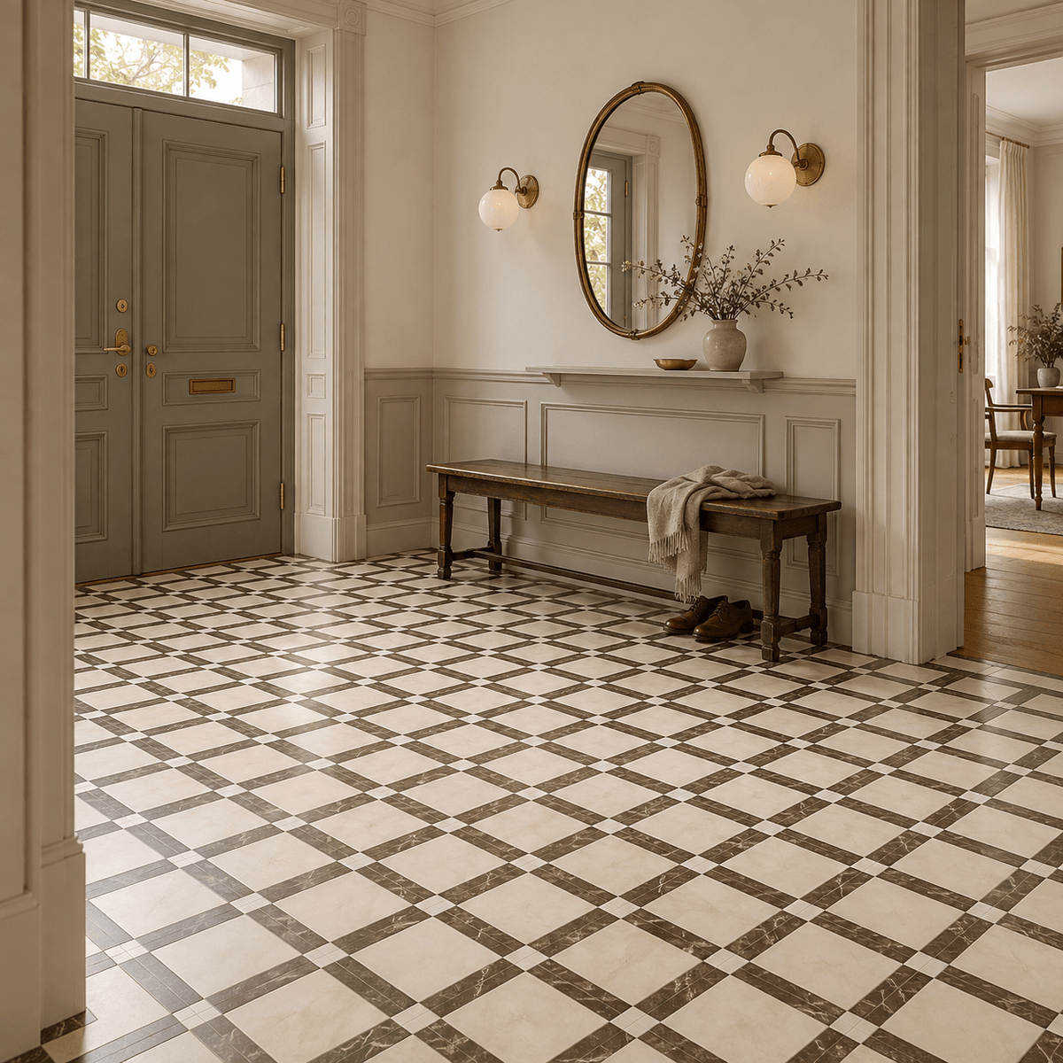 Mayfair Emperador 20x20 CM Klinker - Trendi Kakel - KakelExpress