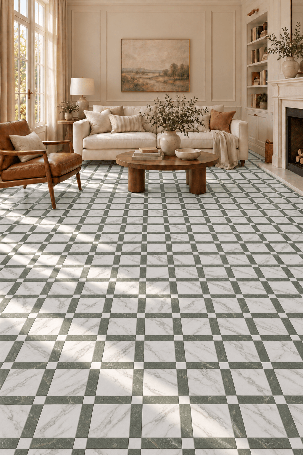 Mayfair Green 20x20 CM Klinker - Trendi Kakel - KakelExpress