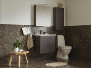 Möbelpaket Free 600 brun ek med spegelskåp Vedum - Vedum - KakelExpress