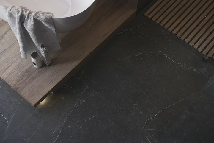 Marmor Nero Matt Rect. 60x60 CM Klinker