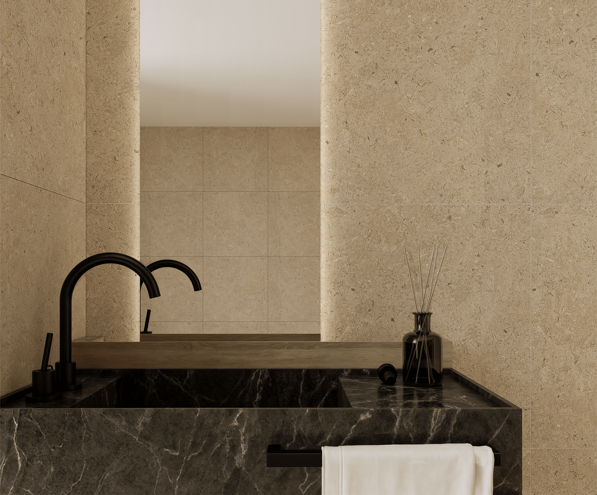 Norr Kalk Natural Matt Rect. 30x60 CM Klinker - Trendi Kakel - KakelExpress