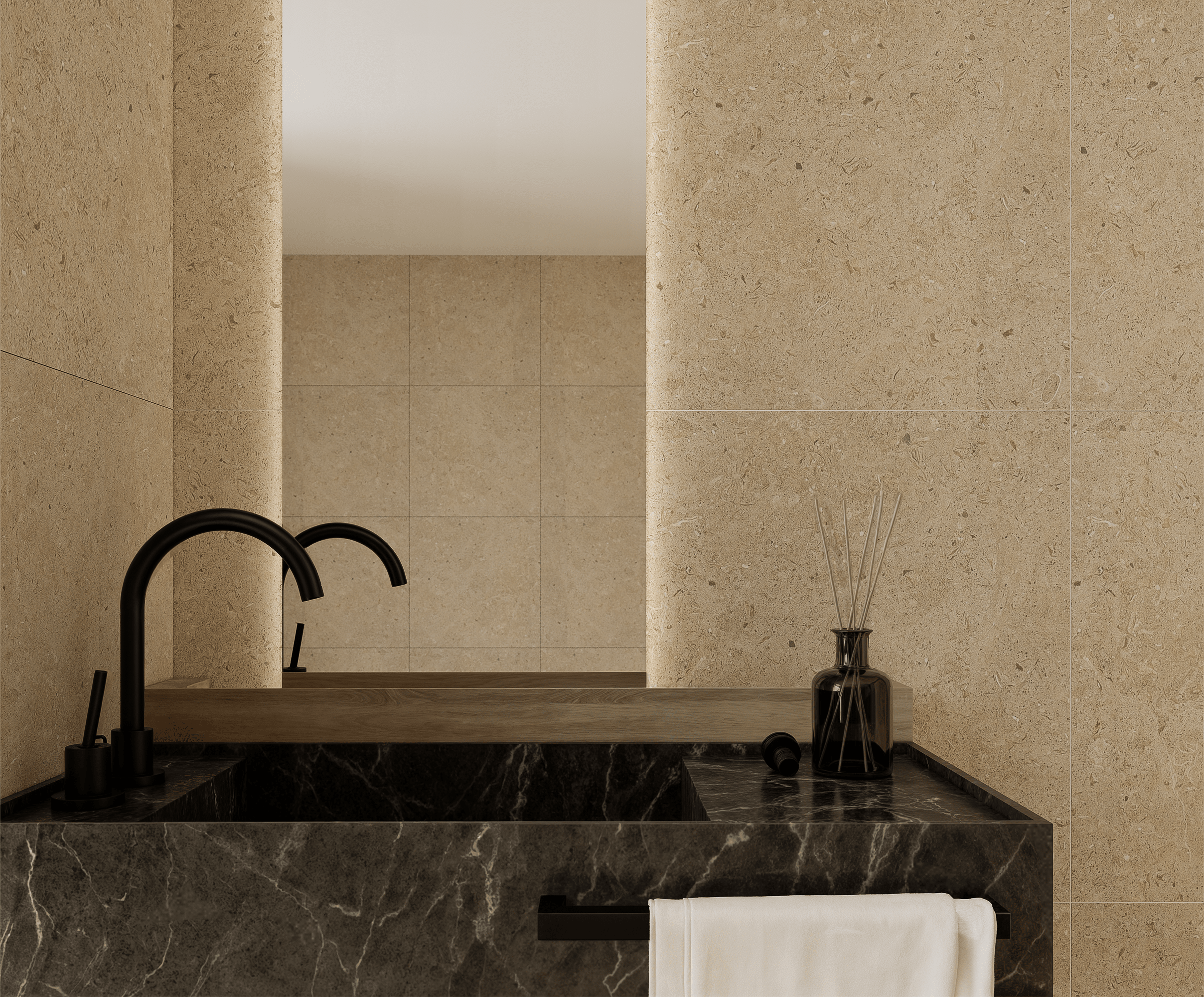 Norr Kalk Natural Matt Rect. 30x60 CM Klinker - Trendi Kakel - KakelExpress