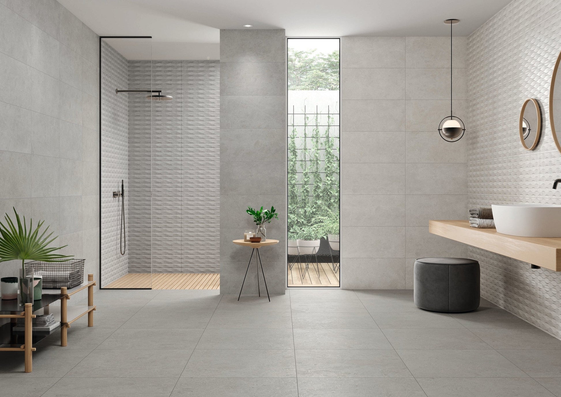 Öland Kalk Grå Matt 60x120 CM Klinker - Trendi Kakel - KakelExpress