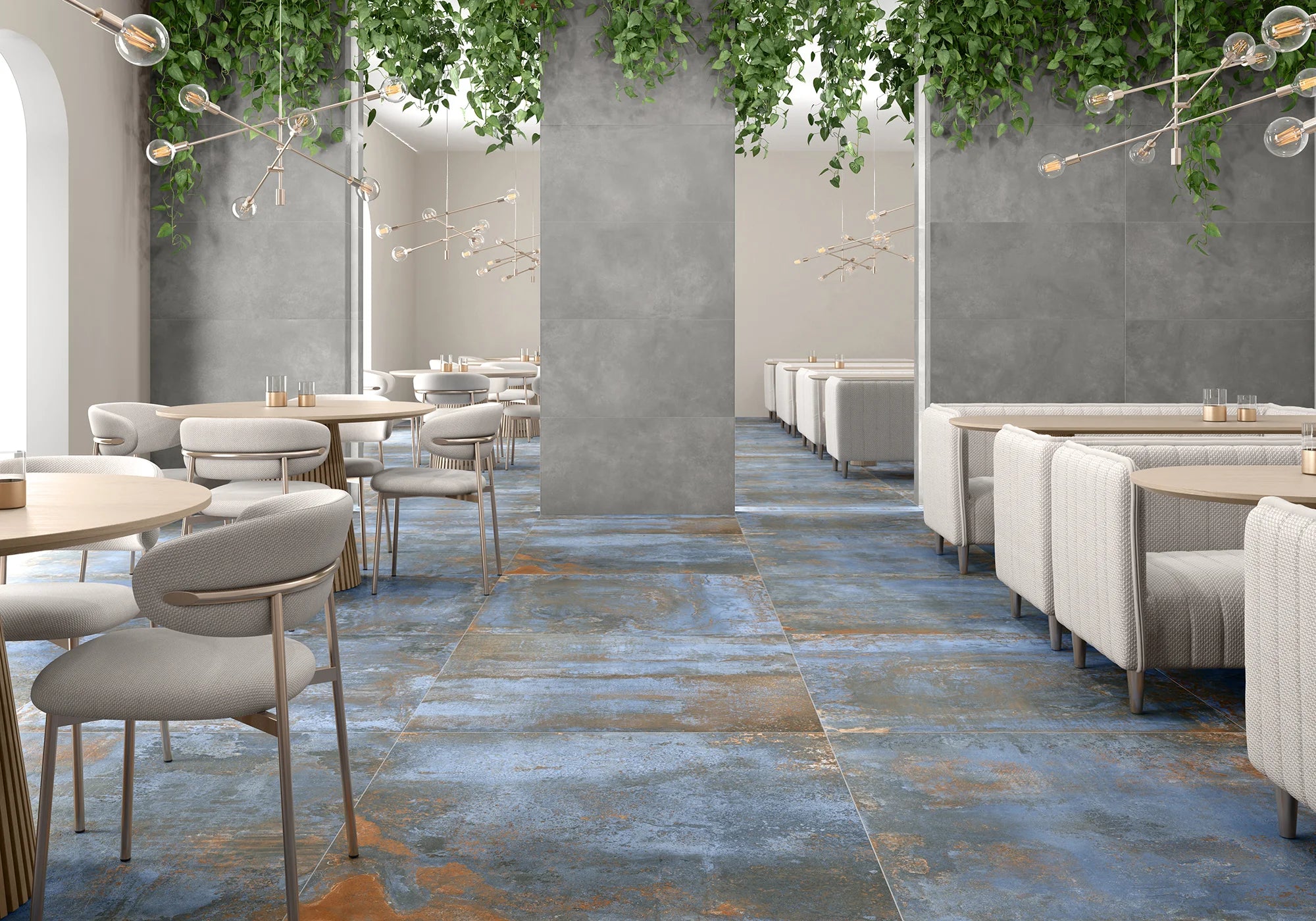 Oxido Blue 60x60 CM Klinker