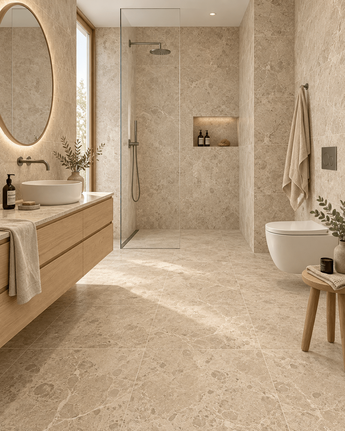 Sandö Beige Matt Rect. 60x60 CM Klinker - Trendi Kakel - KakelExpress