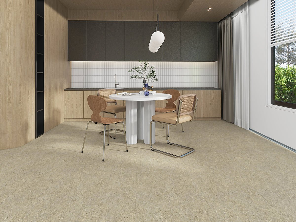 Softstep Kalksten Greige Vinylgolv - SOFTSTEP - KakelExpress