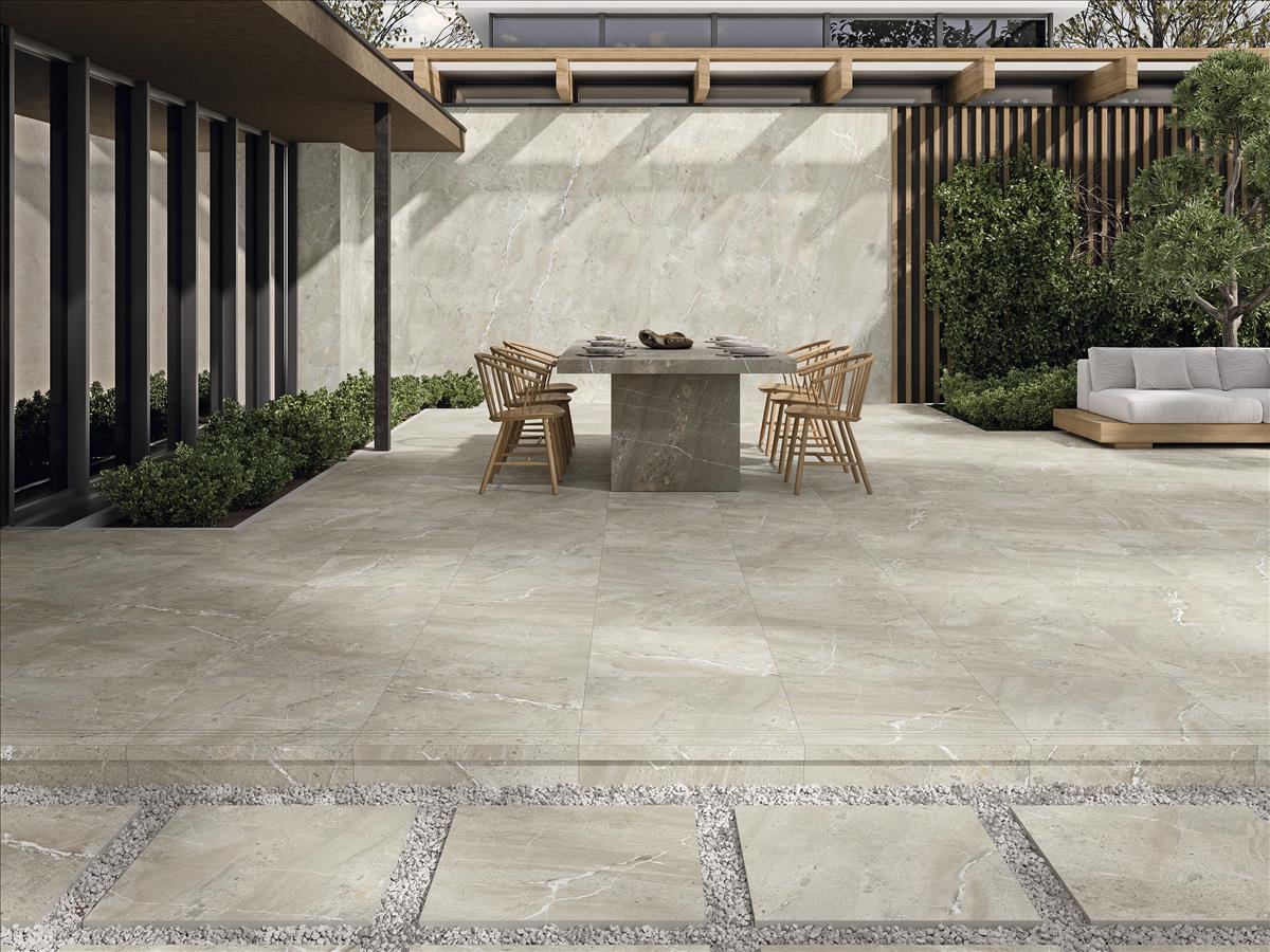 Steninge Beige 60x60 CM Uteklinker (20MM i tjocklek) - Trendi Kakel - KakelExpress