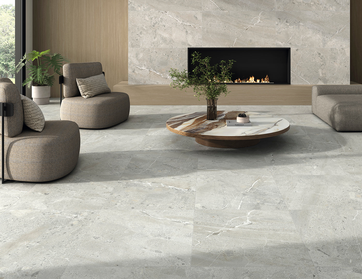 Steninge Grå 60x60 CM Klinker