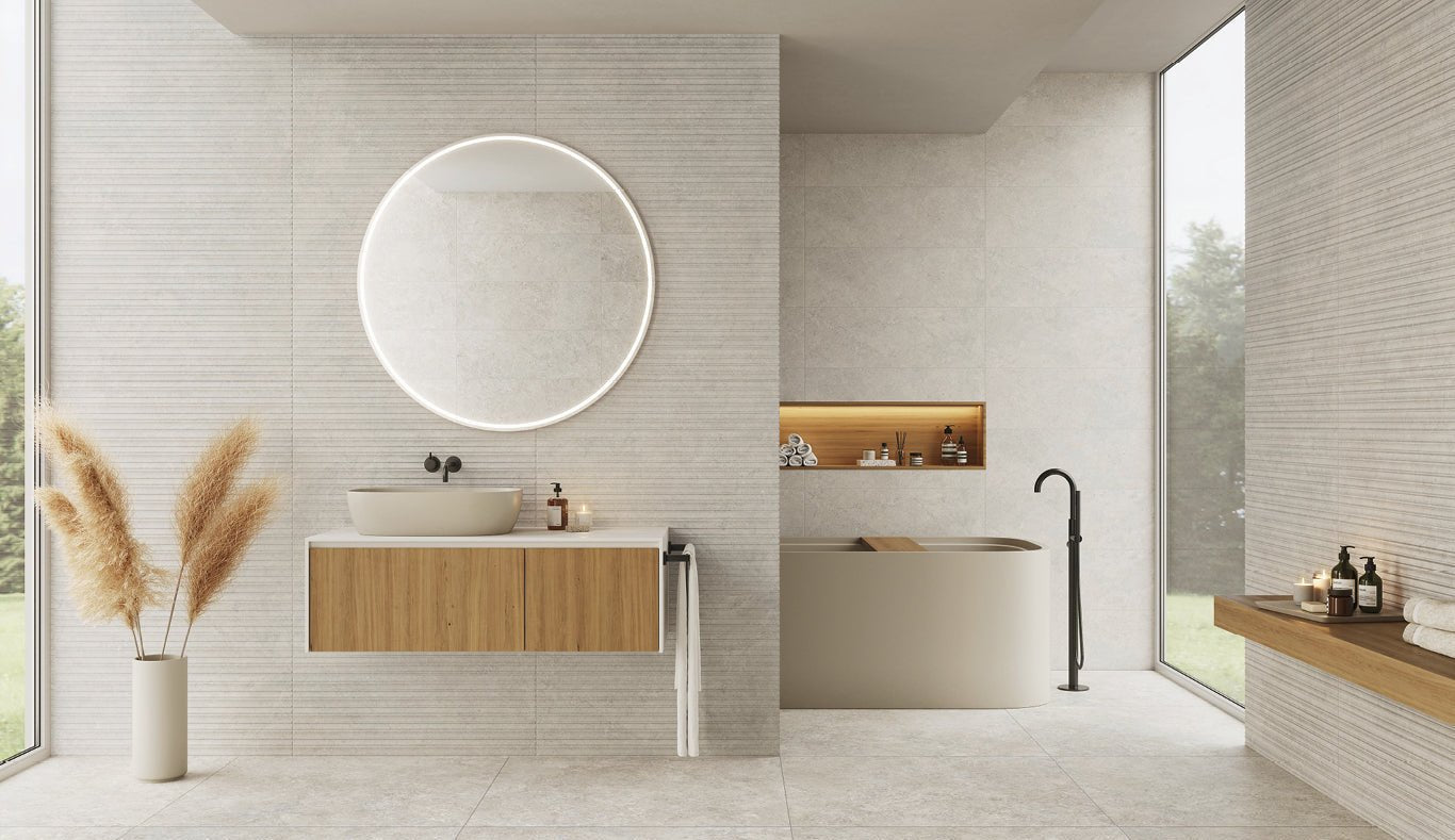 Stockholm Grå Matt Rect. 60x60 CM Klinker - Trendi Kakel - KakelExpress