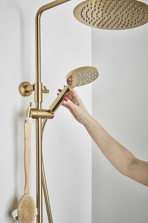 Takdusch Studio Mässing CC150 med 300 mm duschhuvud Noro - Noro - KakelExpress