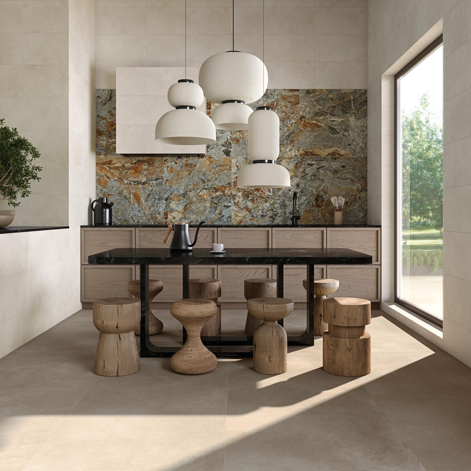 Tassili - R Matt Rect. 80x80 CM Klinker - Vives - KakelExpress