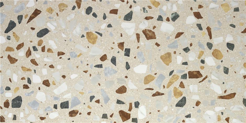 Terrazzo XL Beige Matt Rect. 60x120 CM Klinker