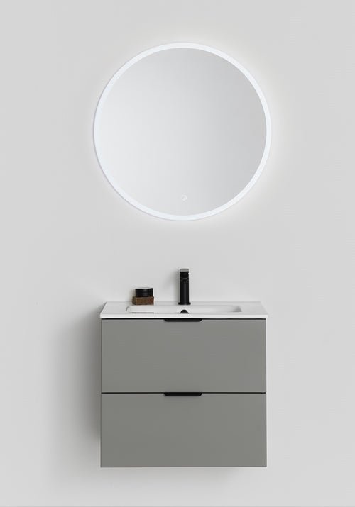 Tvättställsskåp Storm 600 Varm grå med tvättställ Hafa - Hafa - KakelExpress