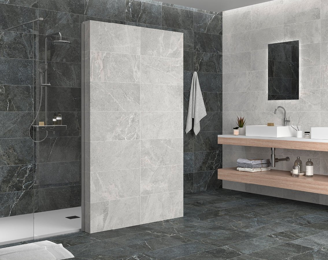 Uppsala Ljusgrå Matt Rect. 60x120 CM Klinker - Trendi Kakel - KakelExpress